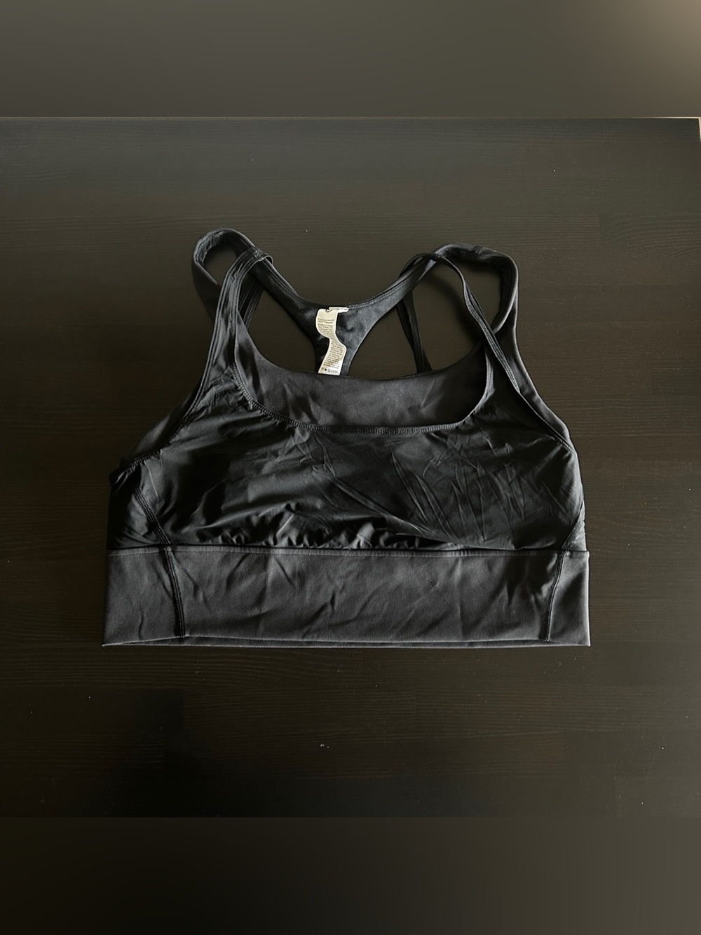 Lululemon Wunder Train Mesh Racerback Tank Top -- Black (Size 14)
